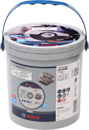 BoschPRO 不锈钢和金属结合切割片套装。